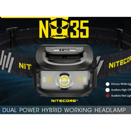 nitec n9 headlam with led