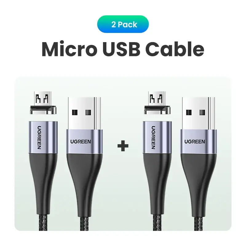 2 pack micro usb cable