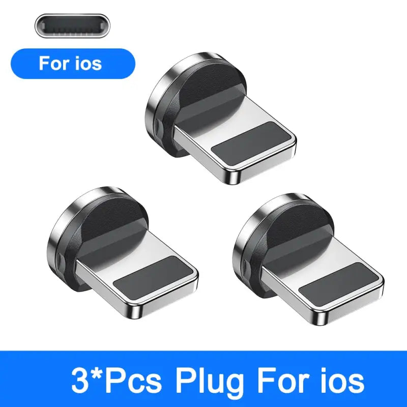 3 pcs plug for ios and ipad