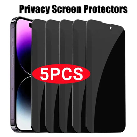5pcs tempered screen protector for iphone x