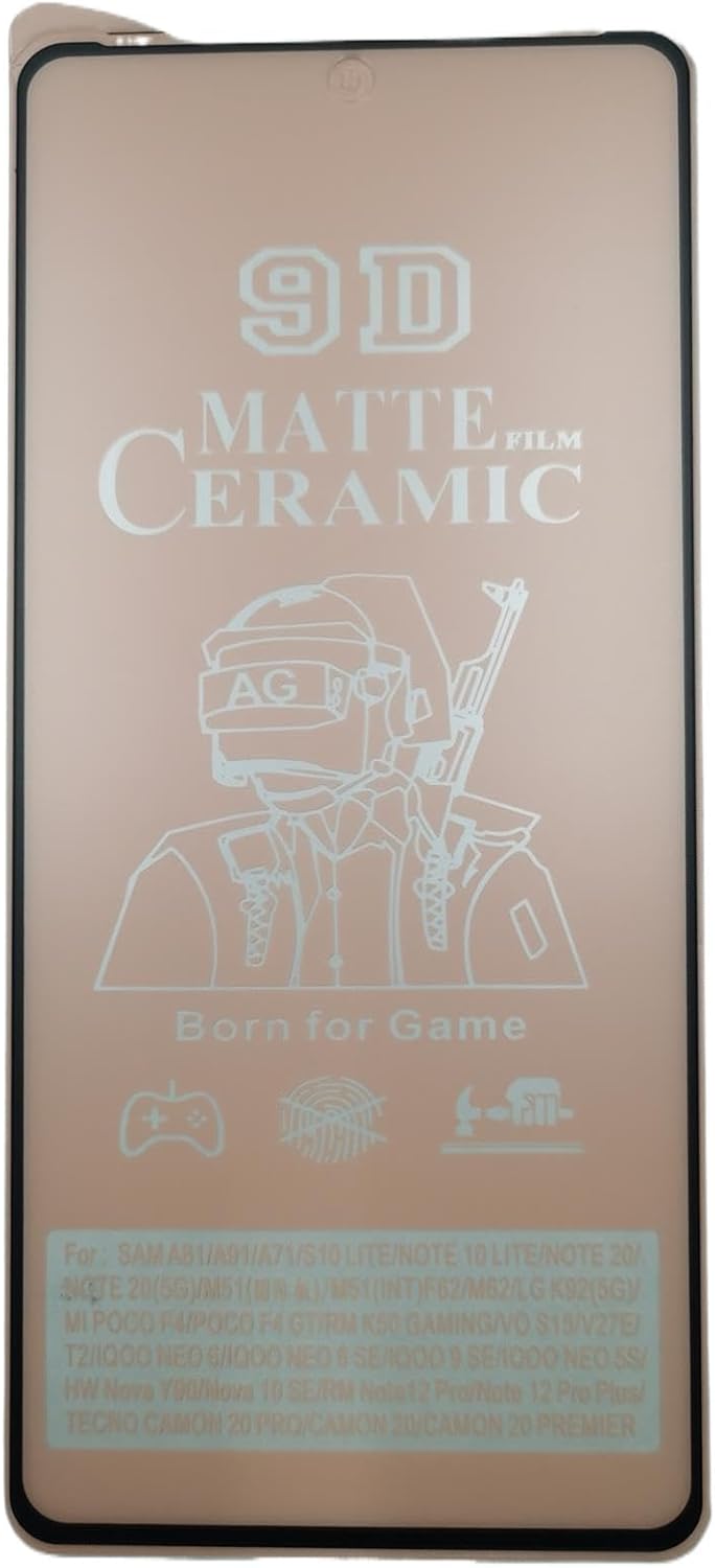 9D matte ceramic screen protector.