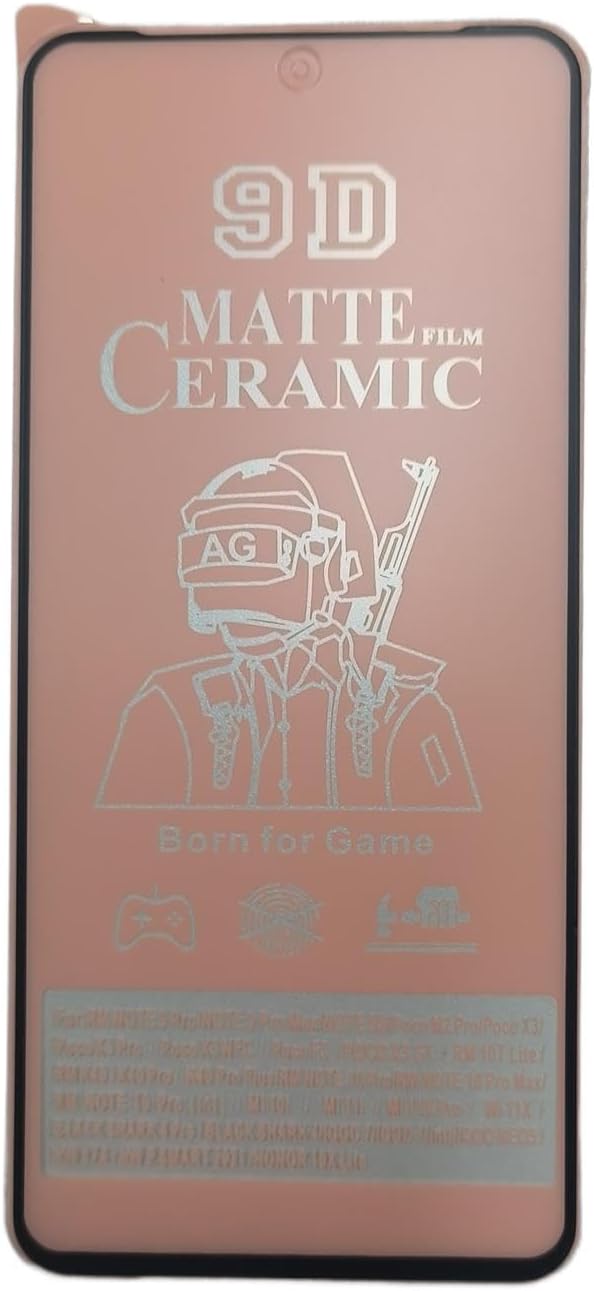 9D matte ceramic screen protector.