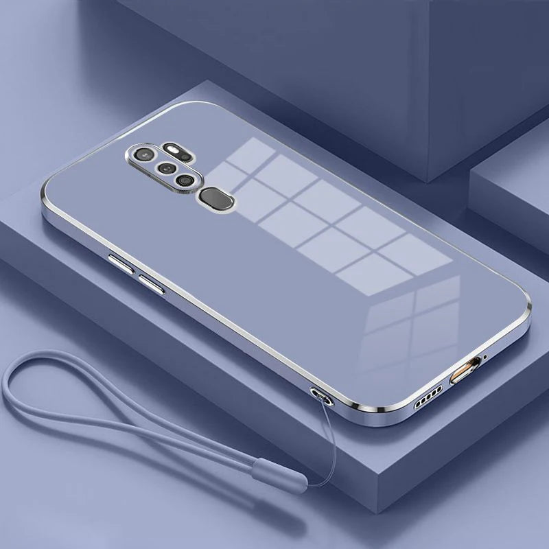 Gloss Gold Plating Edge Case For Oppo A9