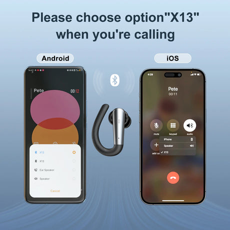 Wireless Bluetooth earpiece.