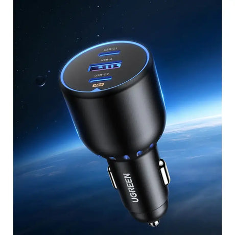 anker car charger with dual usb