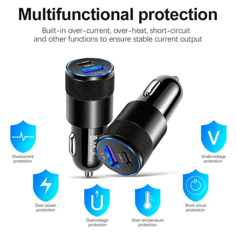 anker dual usb car charger with dual usb