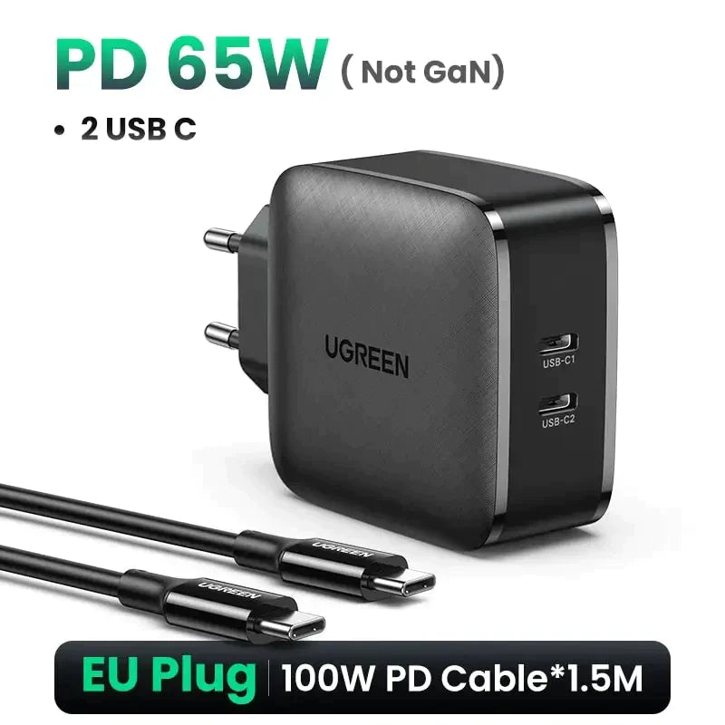 anker pd5w usb charger with 2 usbs