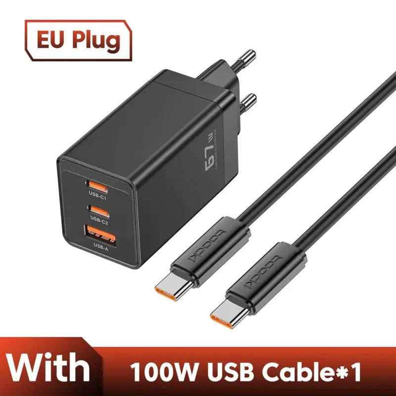 Anker usb charger with usb cable and usb adapt