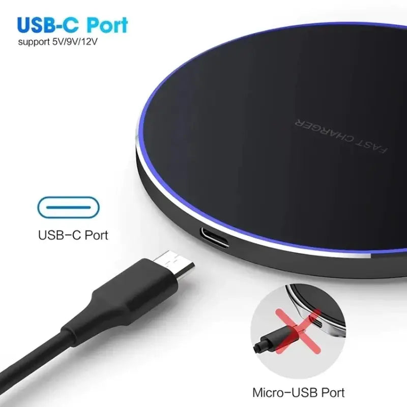 Anker wireless charger with usb cable