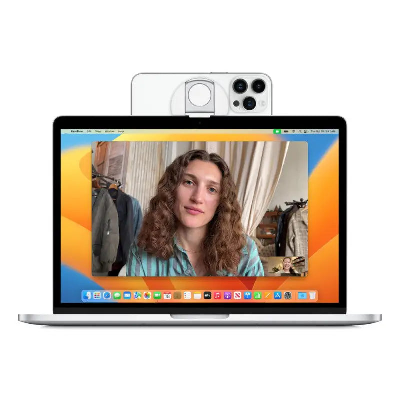 a laptop with a video on the screen