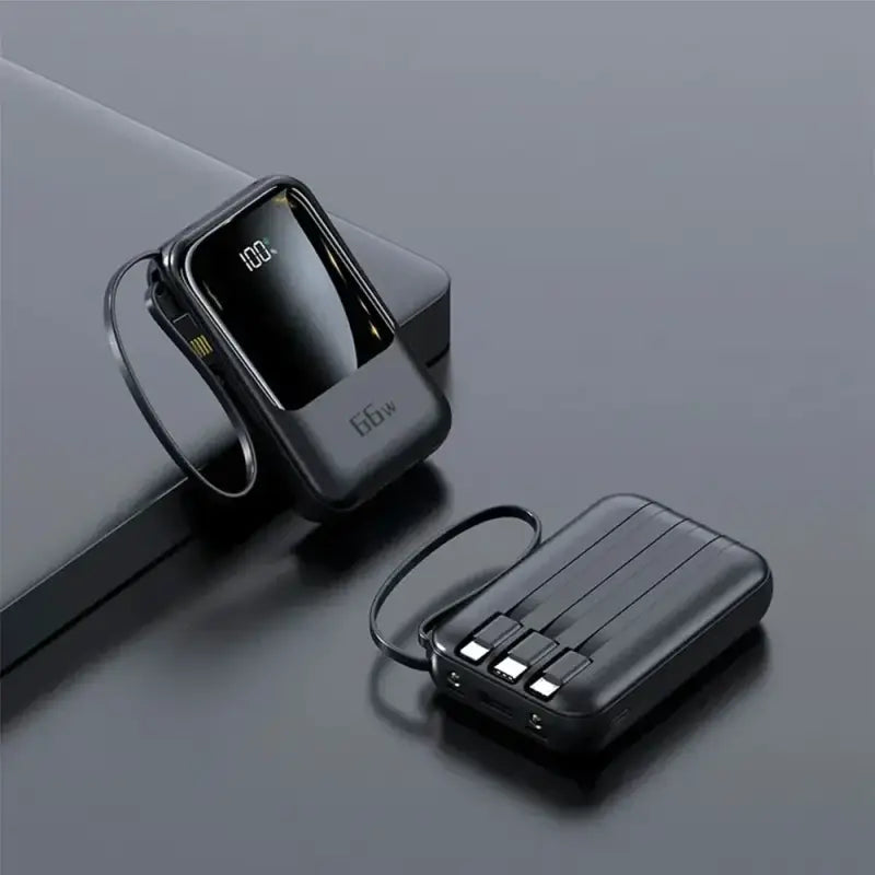 an apple watch charging device with a charging cable