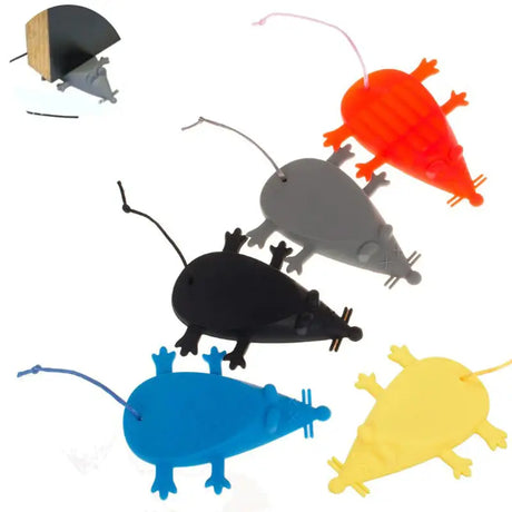 a group of small plastic mice
