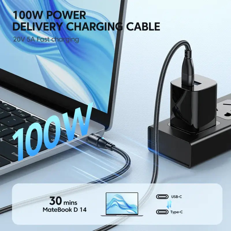 a laptop with a usb cable connected to it