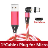 a pink cable with the words for micro