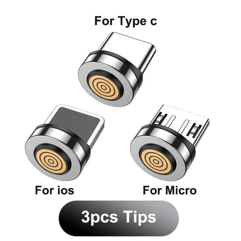 three different types of usb adapts with the text for type c
