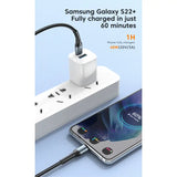 samsung galaxy s20 + 40w fast charger