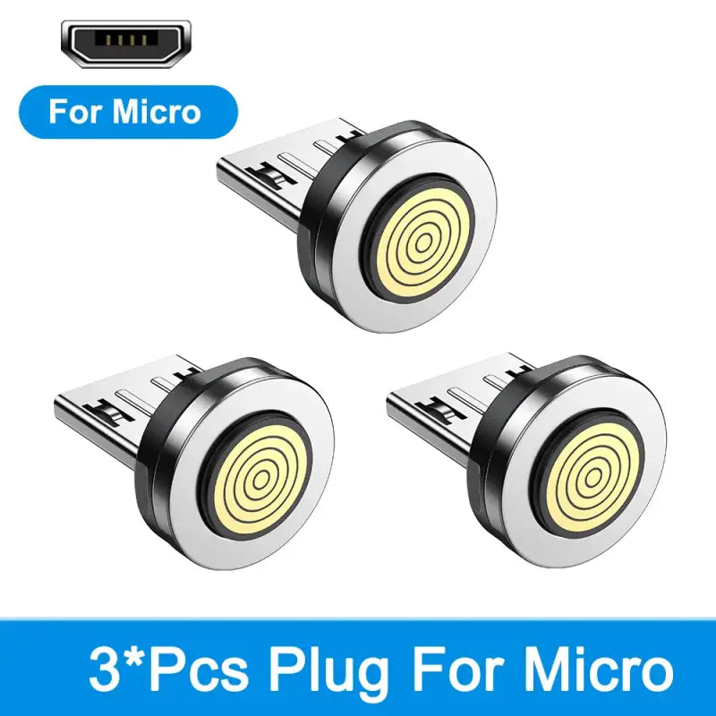 3 pcs plug for micro usb charger