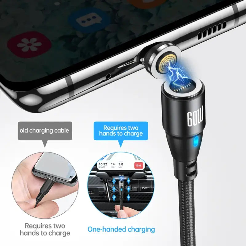 anker car charger with leds and usb