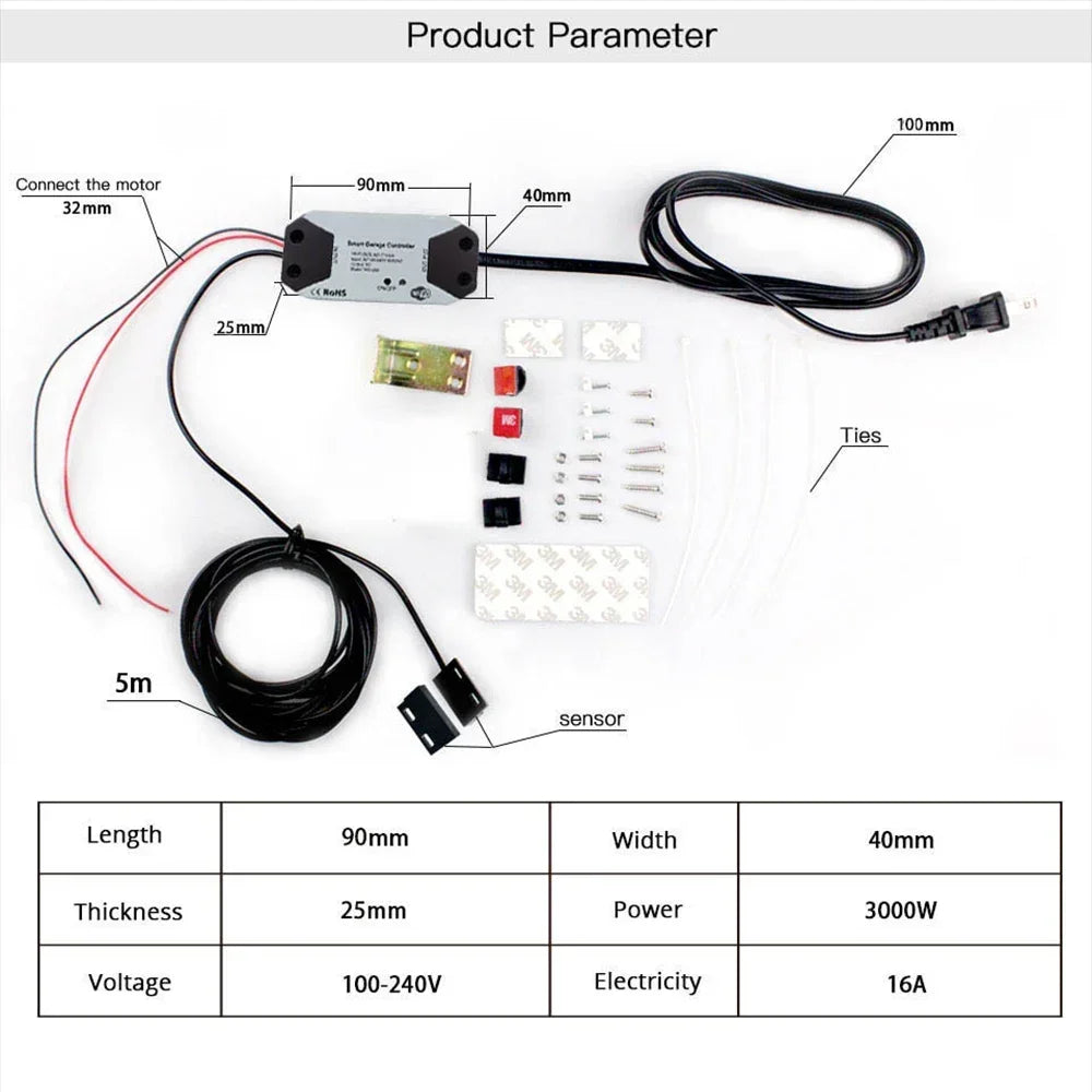 Automatic chicken coop door kit.