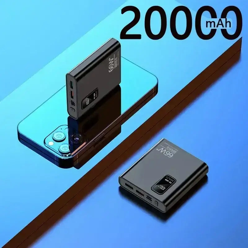 a black and blue device with a battery attached to it