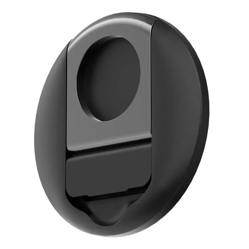 the black plastic knob is shown with a round hole
