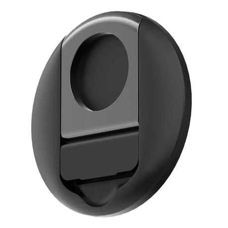the black plastic knob is shown with a round hole