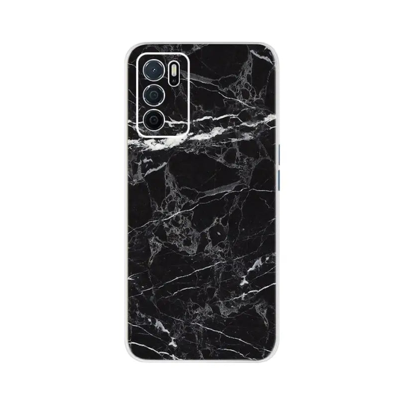 black marble phone case