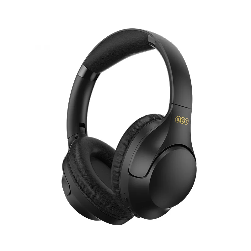 Black over-ear headphones.