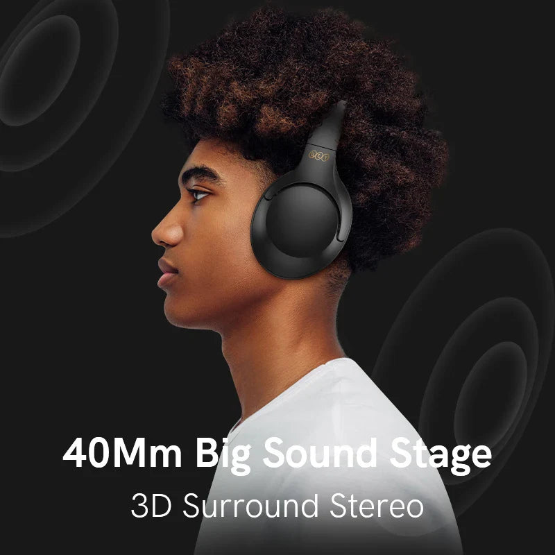 Black over-ear headphones.