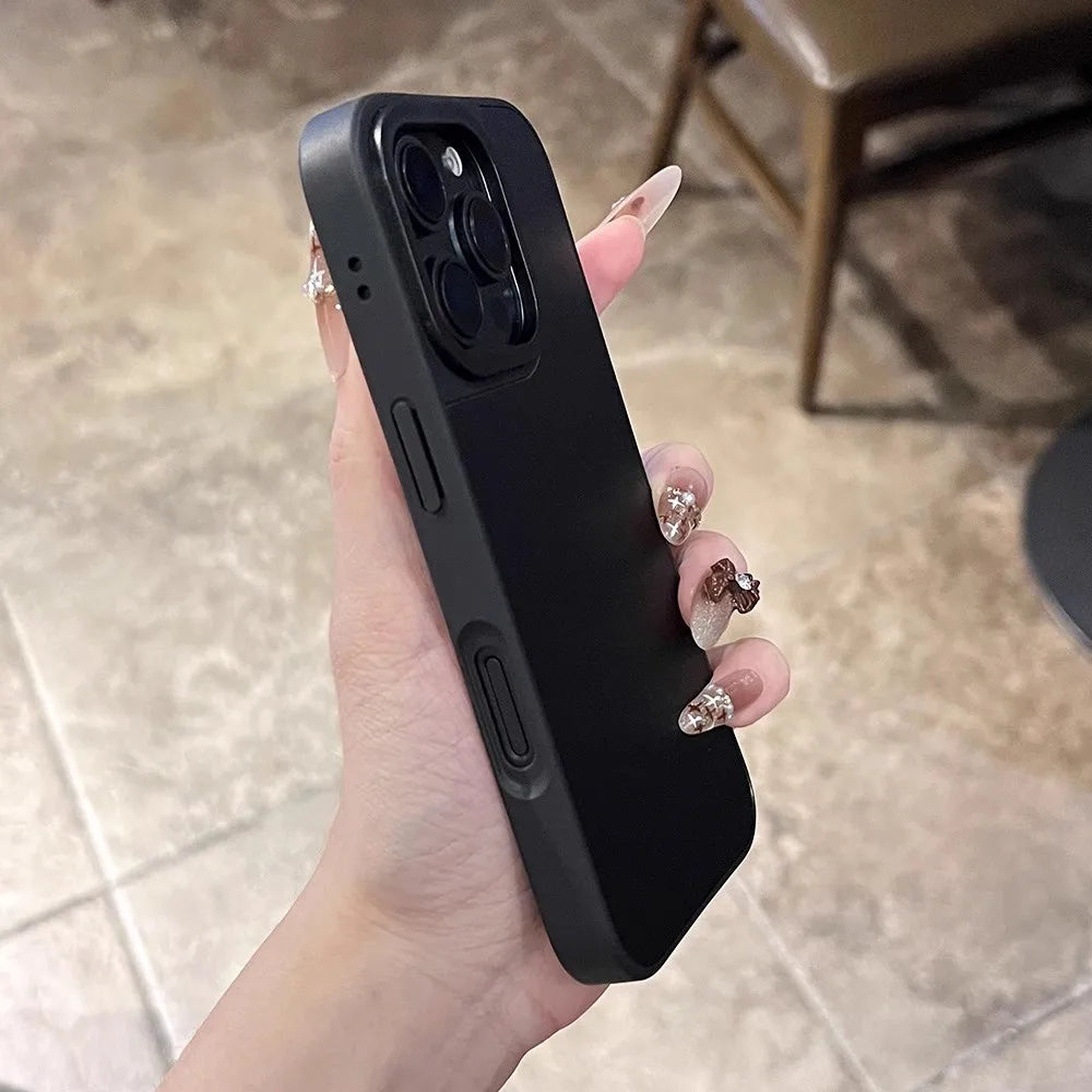 Black phone case.