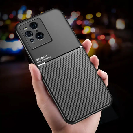 the back of a black samsung s9 case