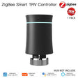 Black smart thermostatic radiator valve.