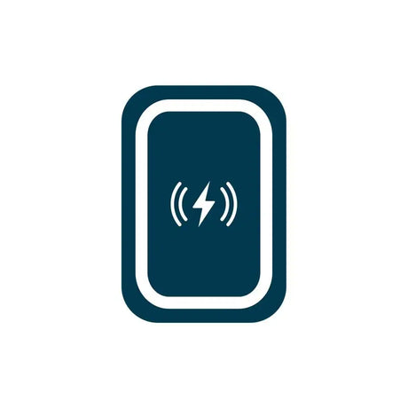a phone icon with a lightning symbol