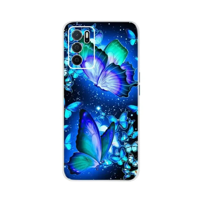blue butterflies samsung s9 case