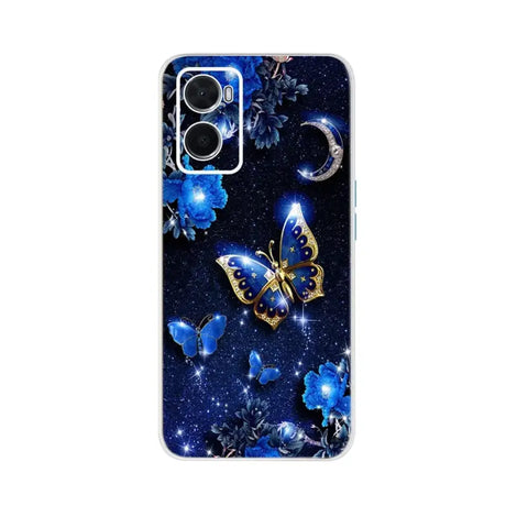 blue butterfly samsung s20 case