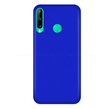 the back of a blue motorola z2 smartphone case