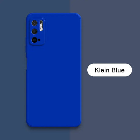 a blue iphone case with the text’person ’
