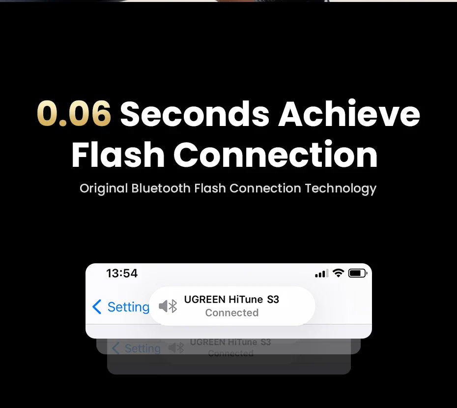 Bluetooth connection notification.