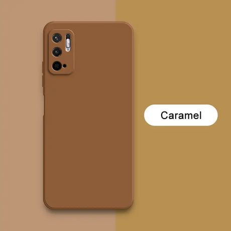 a brown iphone case with the text camel