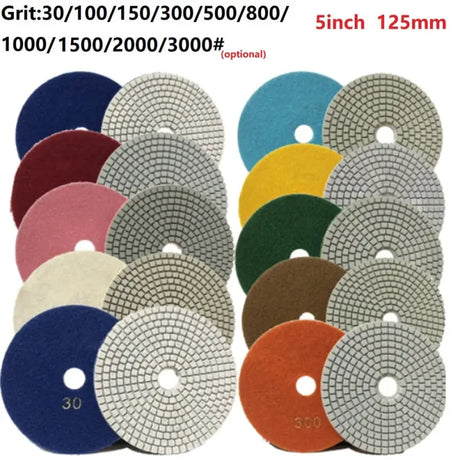 a group of diamond discs are shown in a variety of colors
