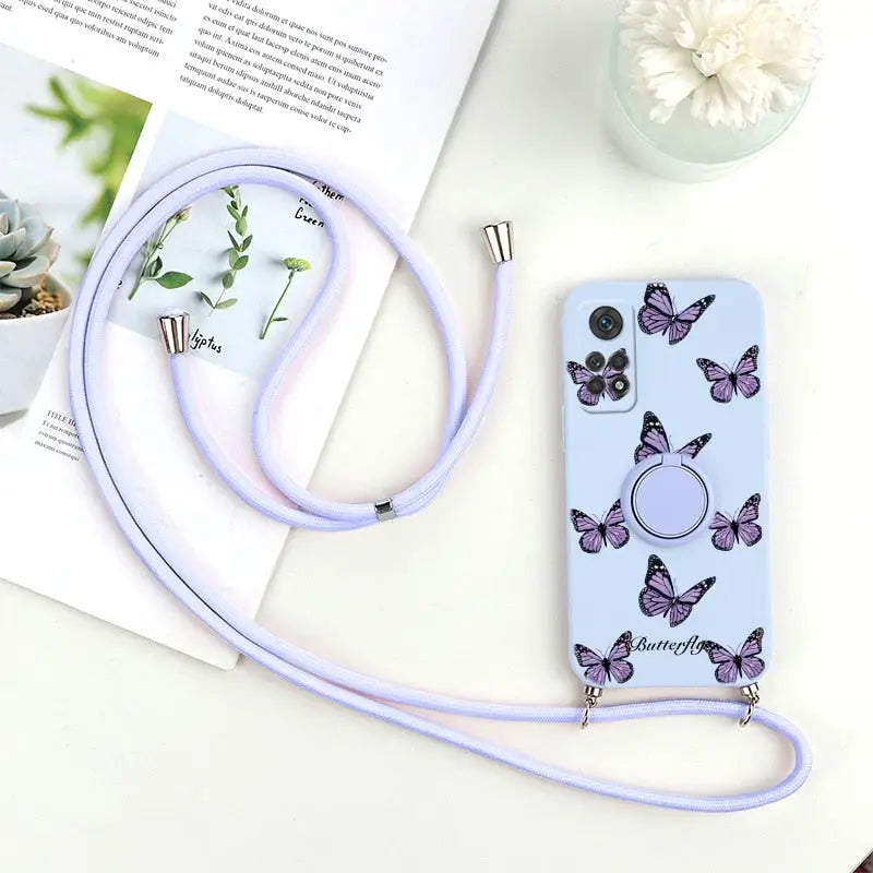 butterfly pattern phone case