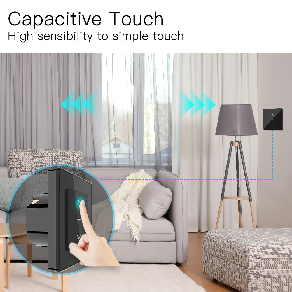 Capacitive touch light switch.