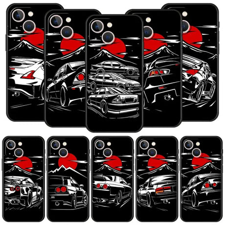 Car phone case for iphone x