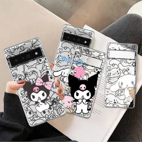 cartoon cat phone case