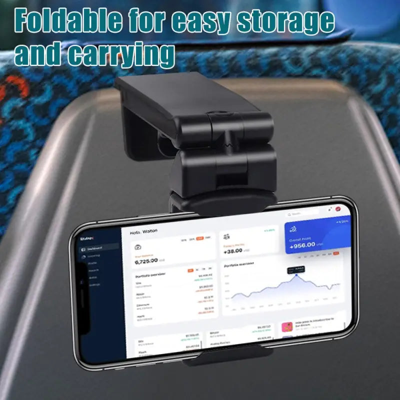 there is a cell phone that is sitting on a car seat