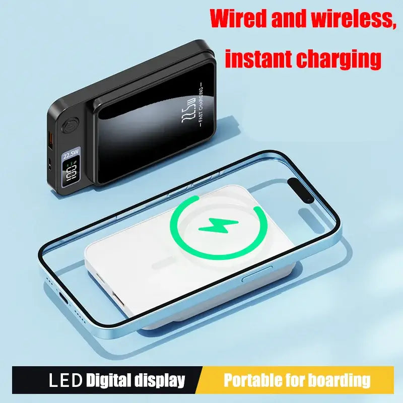 a cell phone with a charging charger on it