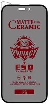 Ceramic matte privacy screen protector.