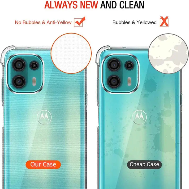 the case is designed to protect the back of the phone