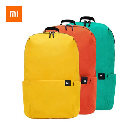 a close up of a backpack with four colors of the same
