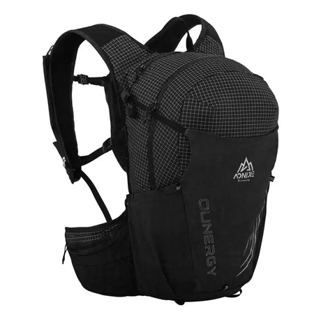 a close up of a backpack with a back pack attached